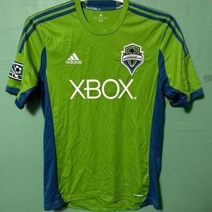 Adidas Seattle Sounders FC Climaco Soccer Jersey Xbox Green
